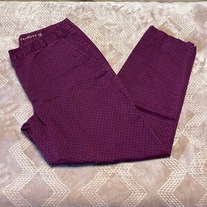Talbots ankle pants